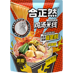 Chicken soup rice noodles (red oil flavor)